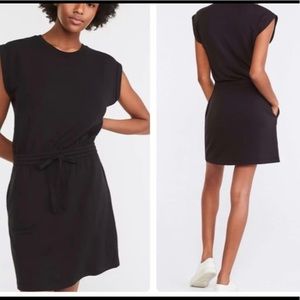 Lou&Grey Softblend Drawstring Pocket Tee Dress